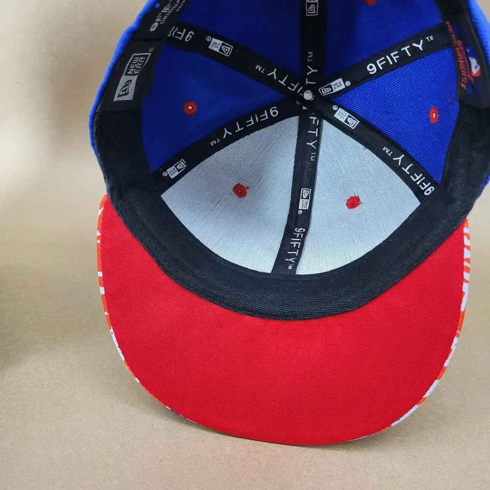 New Era Chicago Cubs 9Fifty Snapbkack Hat Hawaiian Floral Red Blue Original Fit
